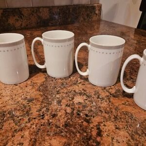 4 Kate Spade Lenox Charlotte Street Grey East Mugs
